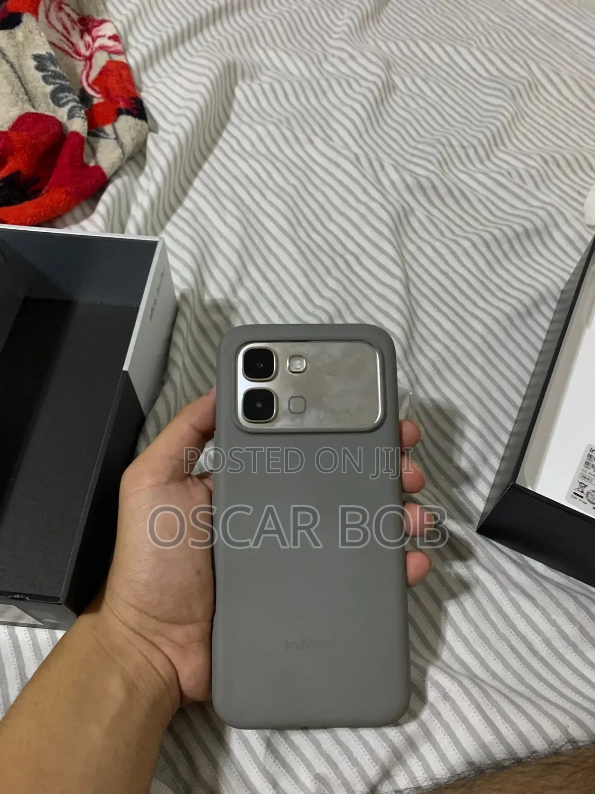 New Infinix Note Edge 256 GB Gray