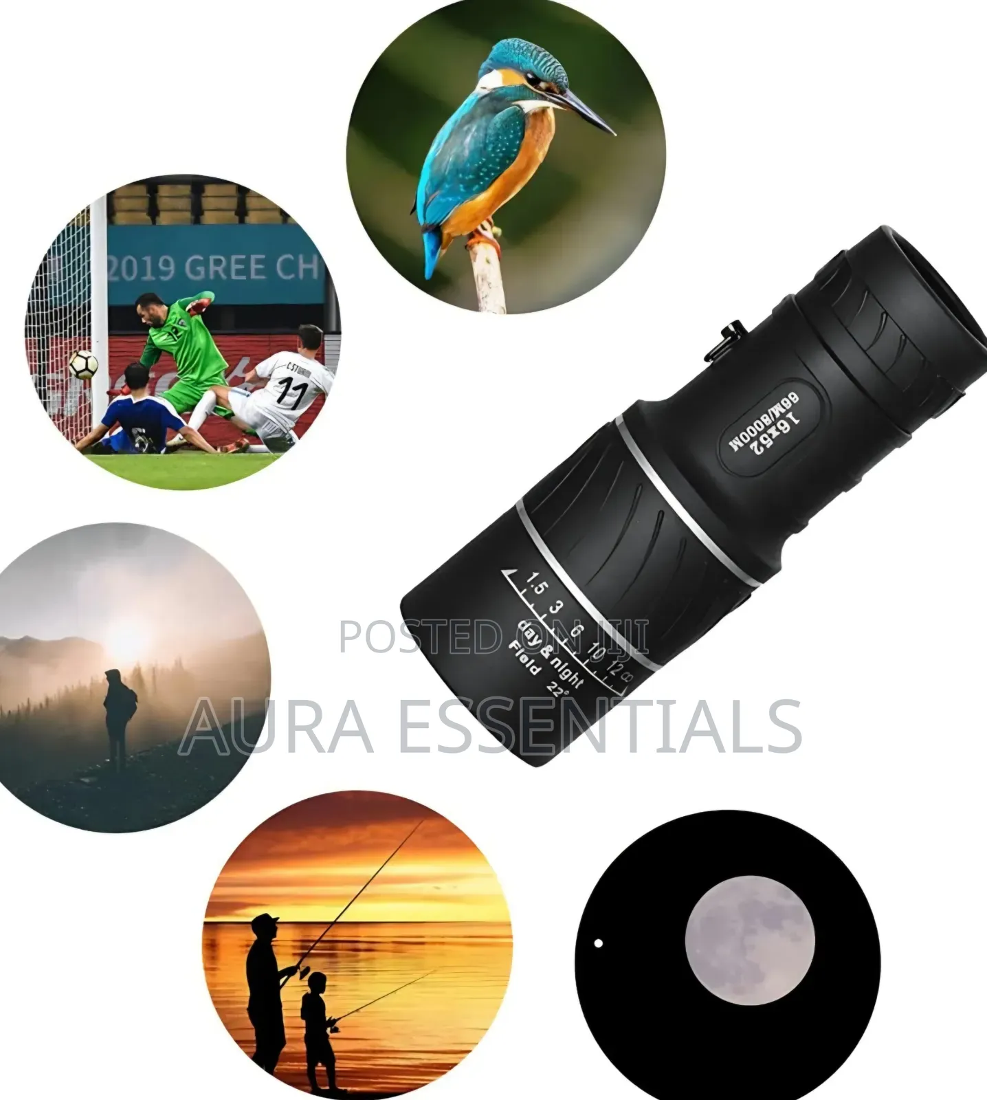 Handheld Monocular Zoom Telescope