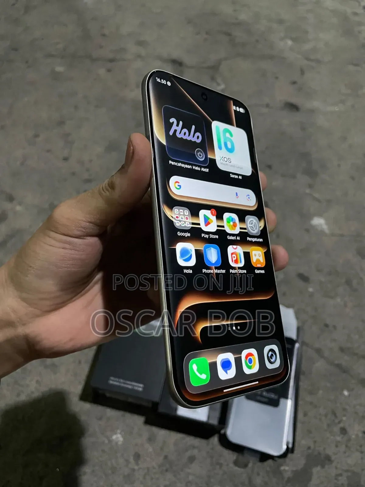 New Infinix Note Edge 256 GB Gray