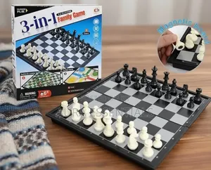 3-in-1 Family Board Game