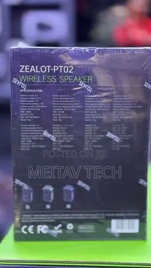 Zealot PT02 Wireless Party Bass Speaker,