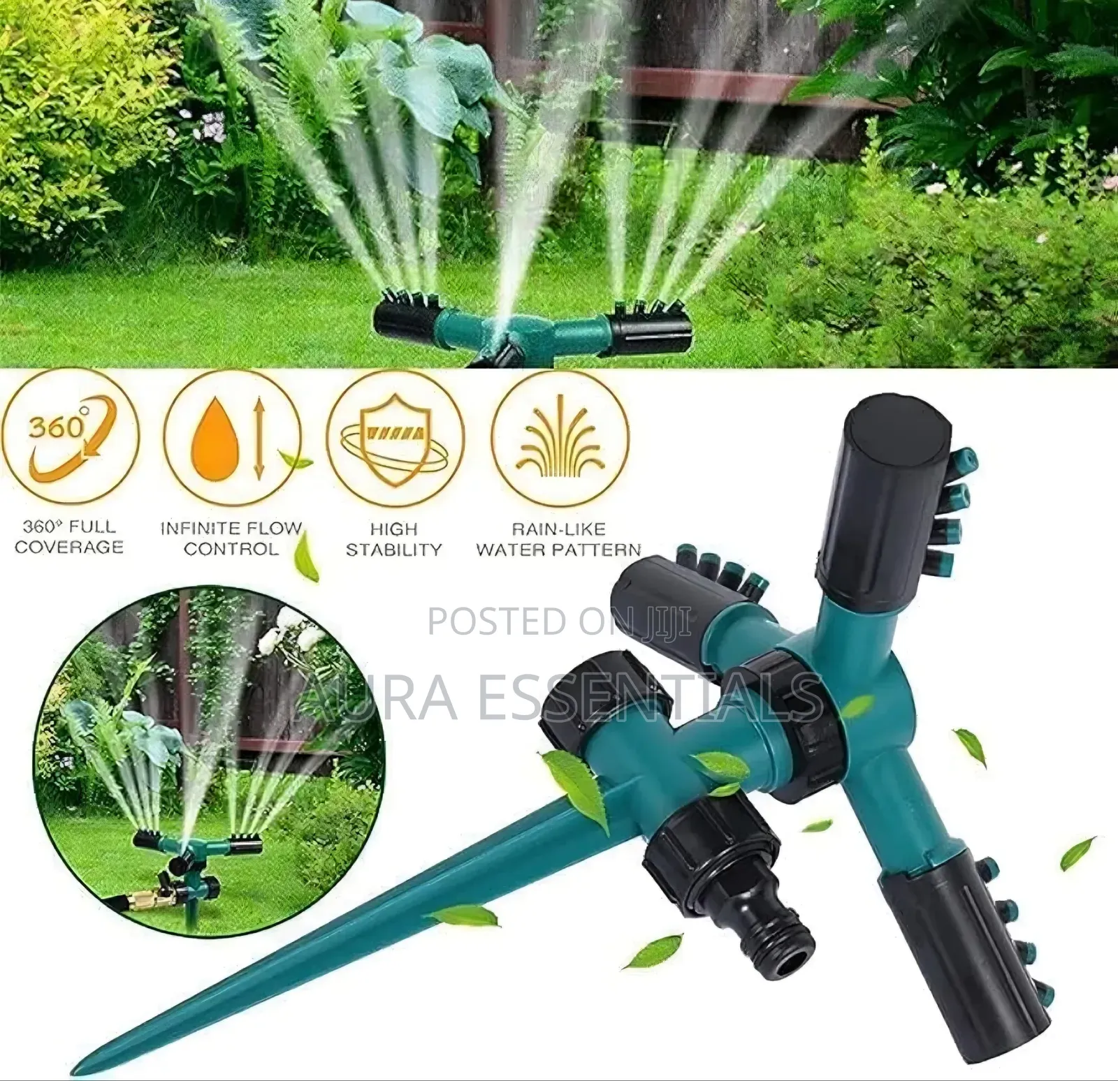 360 Degree Automatic Round Sprinklers