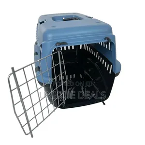 Dog Crate Kennel Dogs Portable Travel Pet Carrier Bed H
