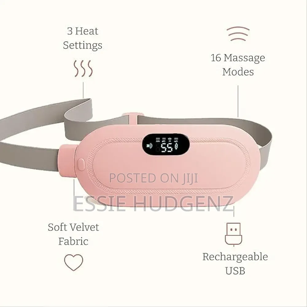 Menstrual Cramp Relief Massager Heating Pad for Stomach, Back