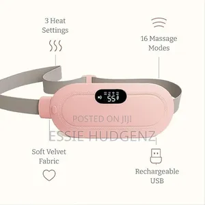 Menstrual Cramp Relief Massager Heating Pad for Stomach, Back