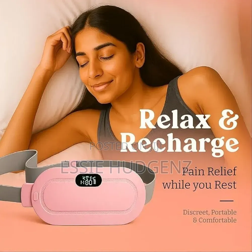 Menstrual Cramp Relief Massager Heating Pad for Stomach, Back