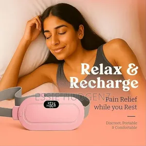 Menstrual Cramp Relief Massager Heating Pad for Stomach, Back