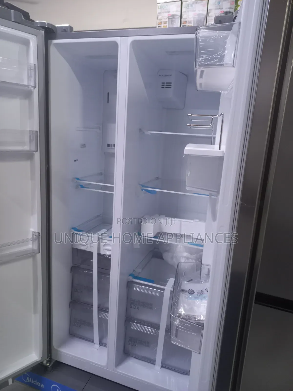 Midea Refrigerator 553L Side by Side