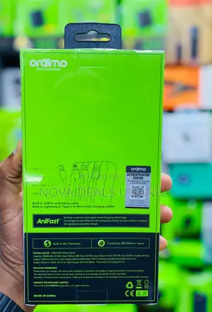 Oraimo Traveler Link 20 20000mAh Power Bank With Built-in Cables