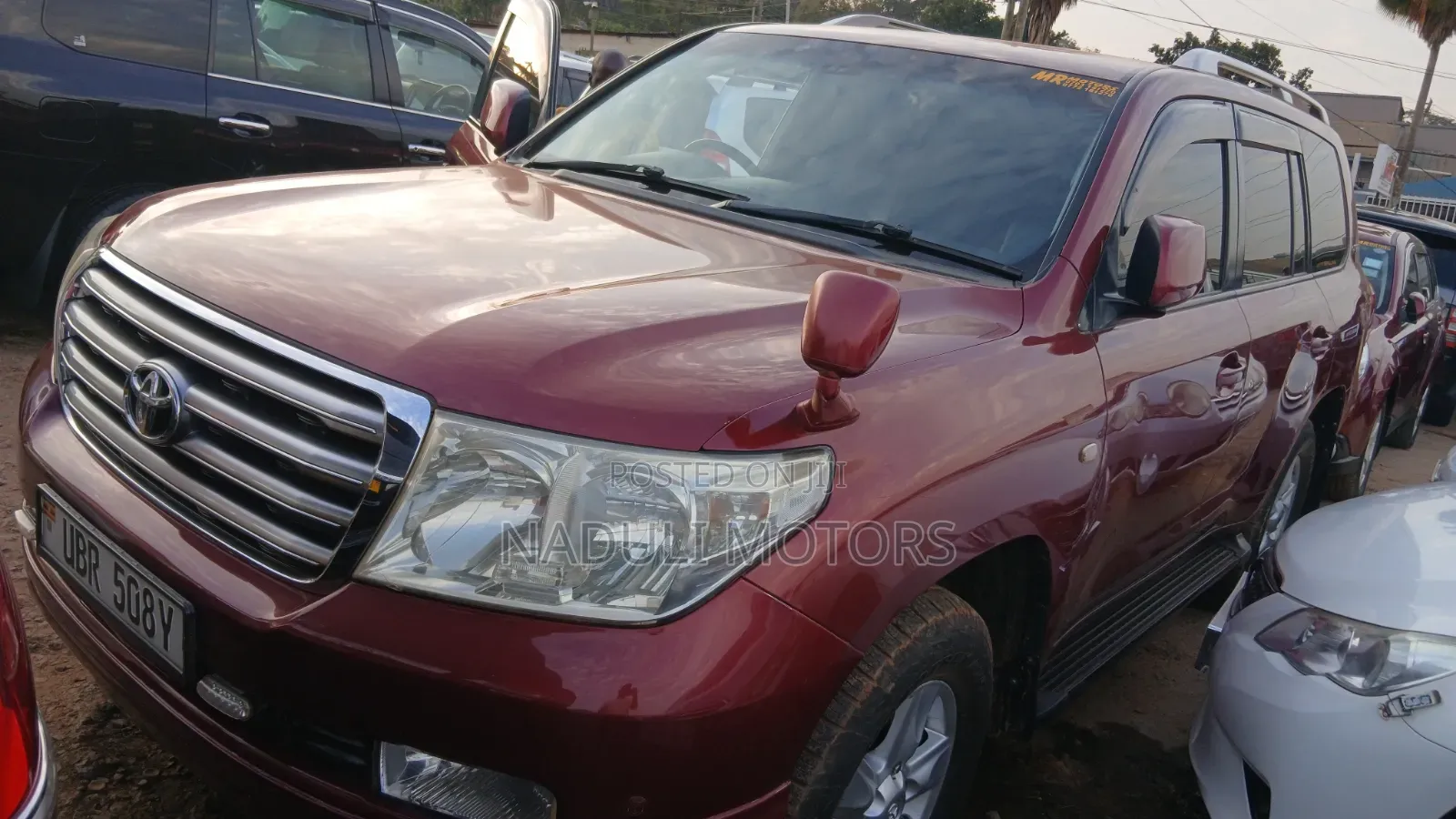 Toyota Land Cruiser Prado 2006 Red