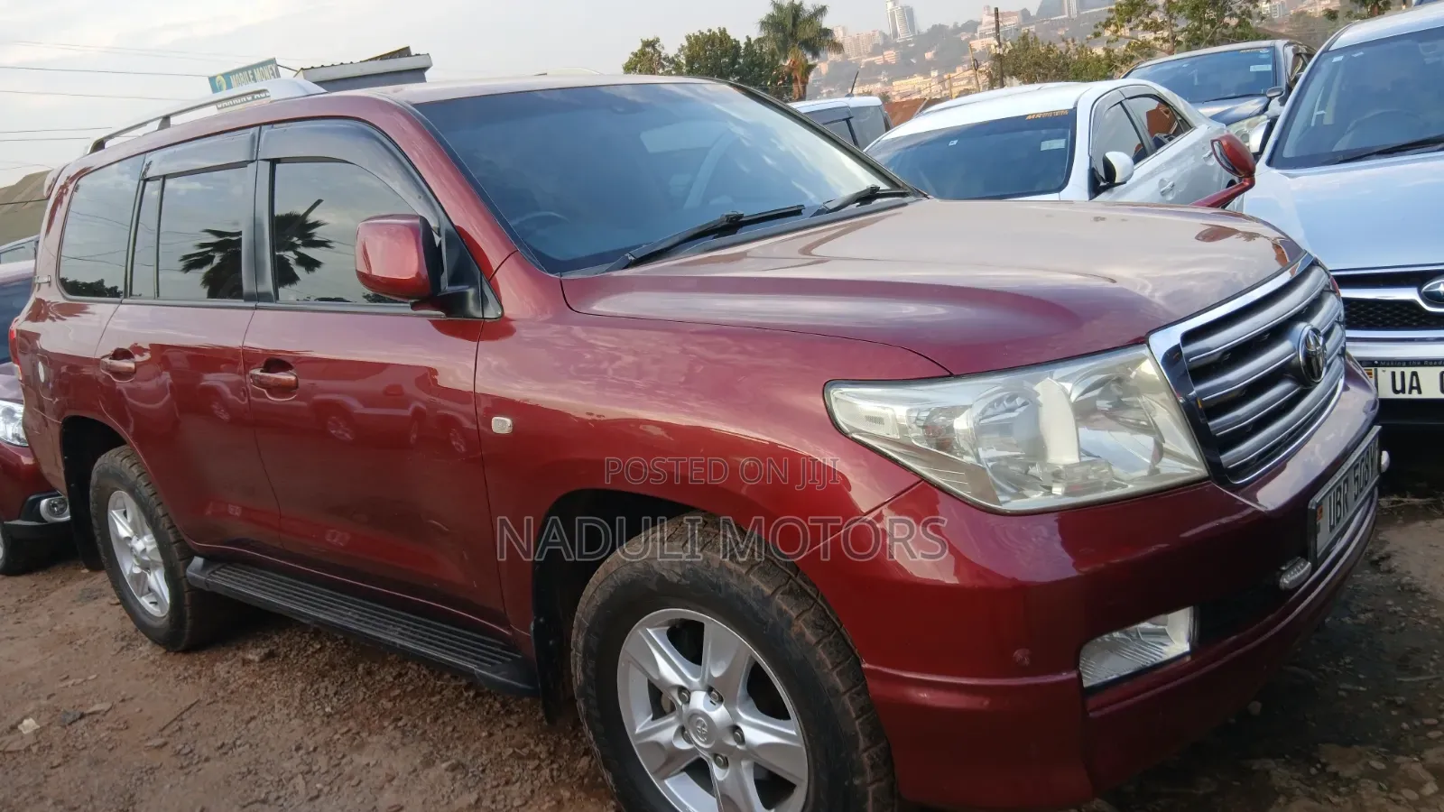 Toyota Land Cruiser Prado 2006 Red