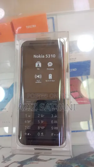 New Nokia 5310 XpressMusic Black