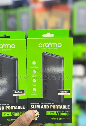 Oraimo Toast 10 Play – 10,000mah Power Bank (Opb-P118d)
