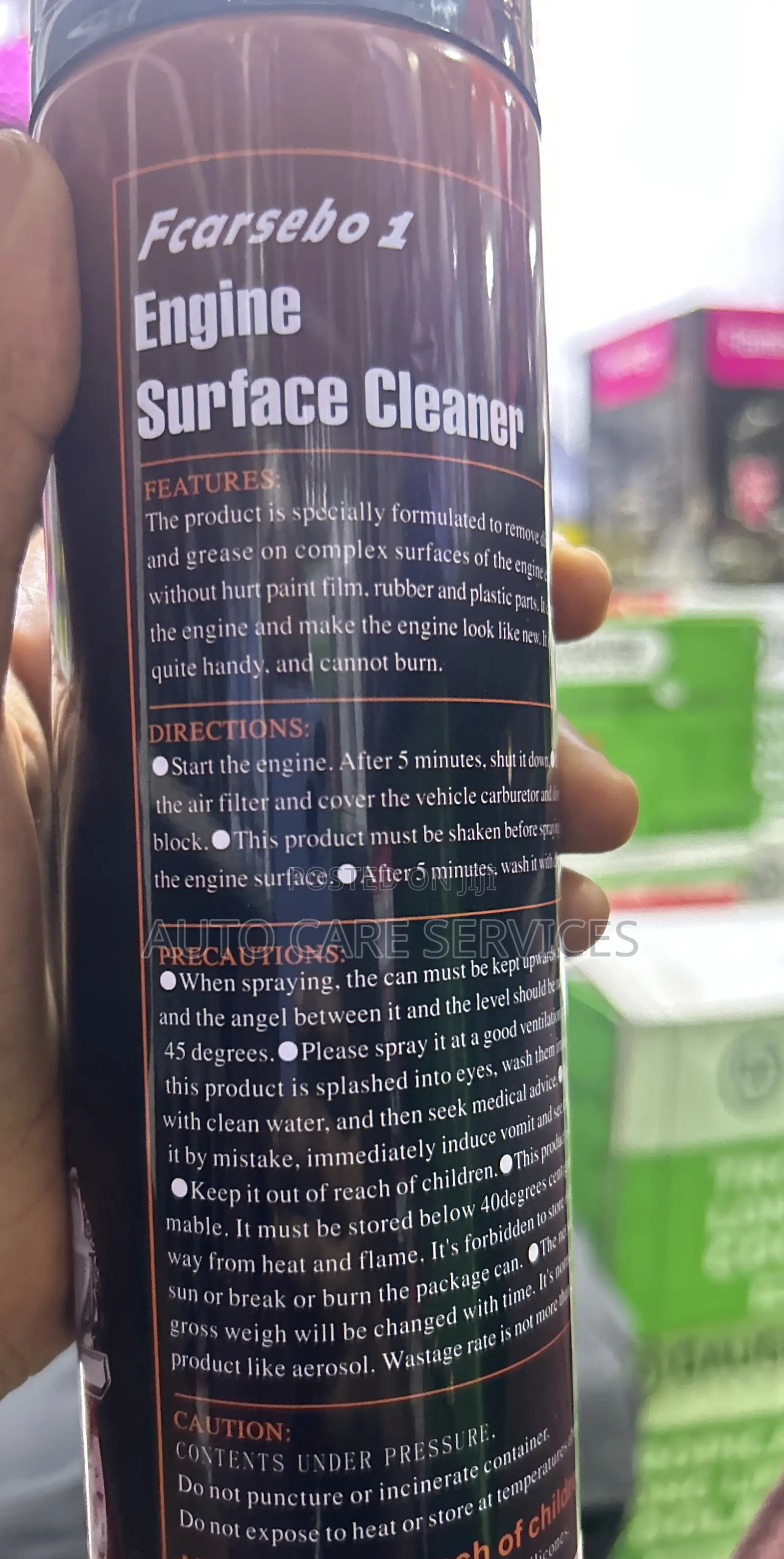 F1 Engine Surface Cleaner