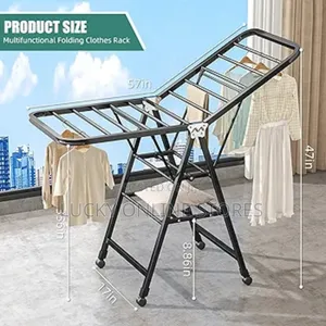 Foldable Clothes Drying Rack