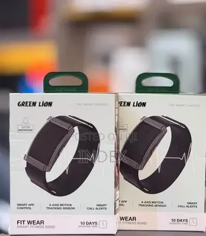 Green Lion Fit Wear Smart Fitness Band With Bluetooth, Waterproof