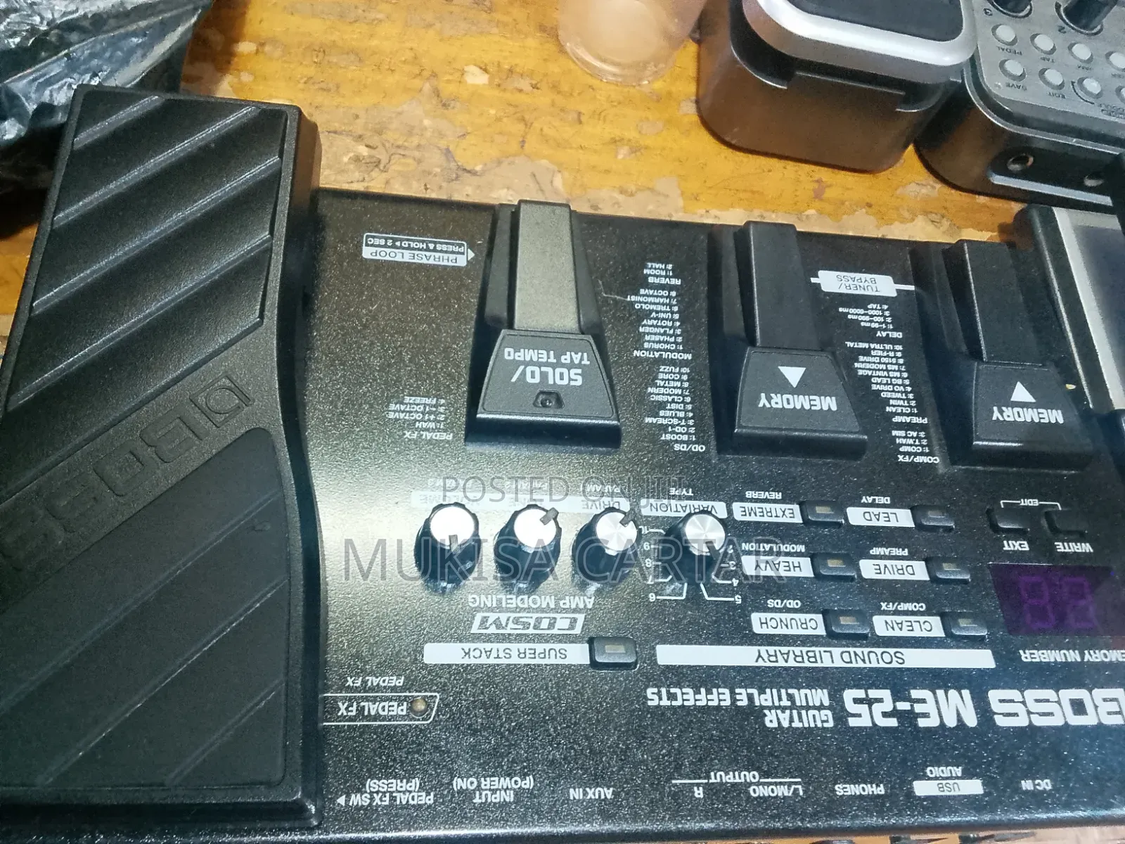 BossME25 Effects Pedal