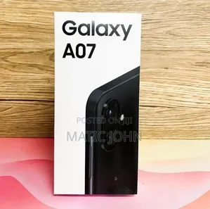 New Samsung Galaxy A07 128 GB Black