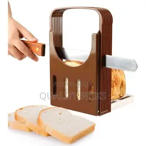 Bread Toast Cutter Cortador De Pan Folding Adjustable Bread Slicers