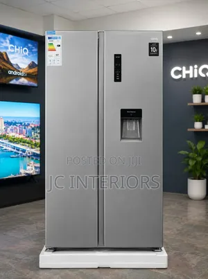 CHiQ Side by Side Refrigerator With Water Dispenser 560ltrs