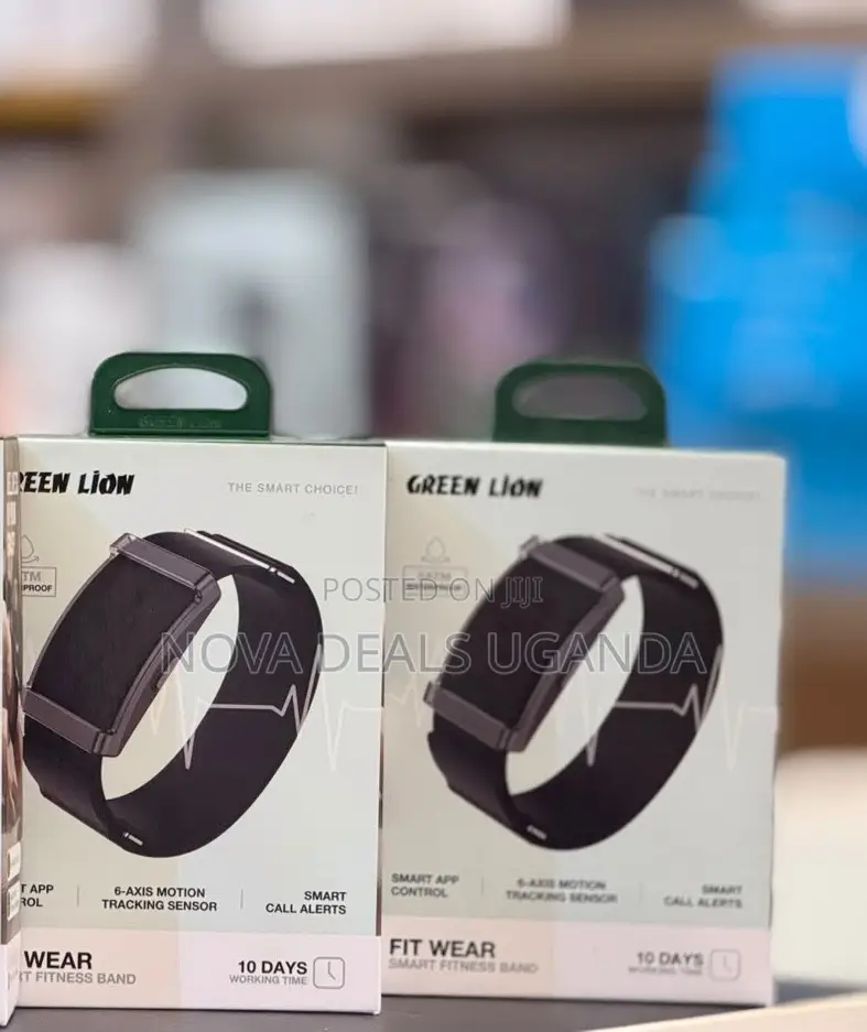 Green Lion Fit Wear Smart Fitness Band With Bluetooth,