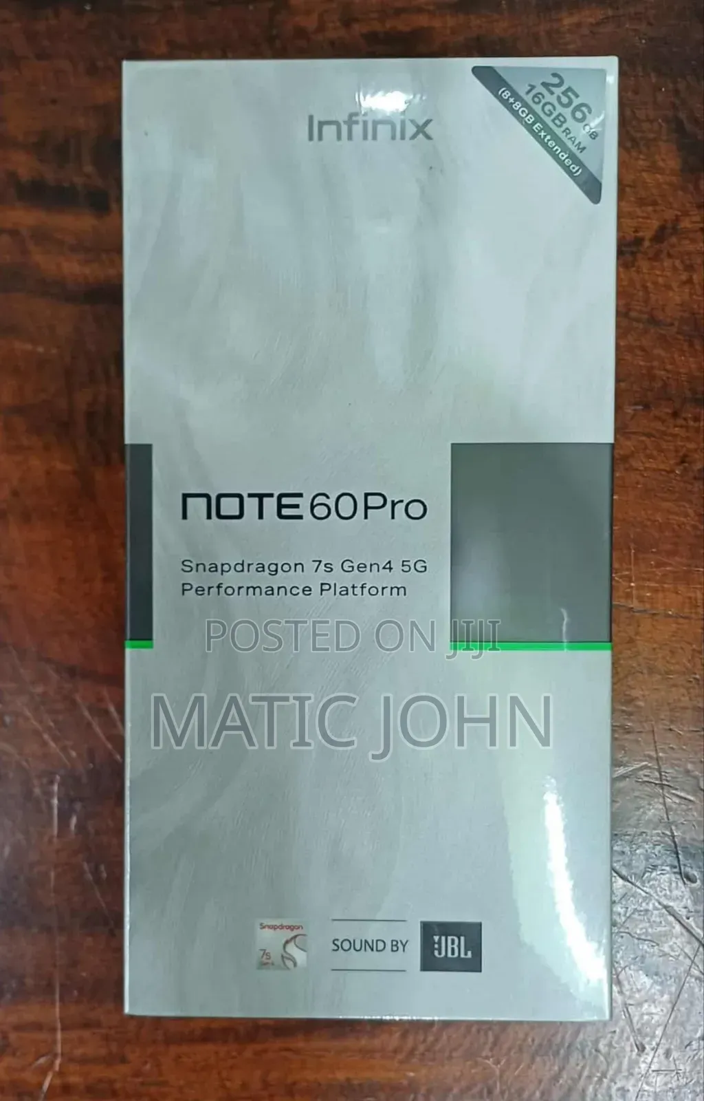 New Infinix Note 60 Pro 256 GB Black