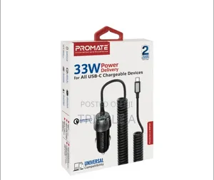 Promate Car Charger for Apple Lightning Devices
