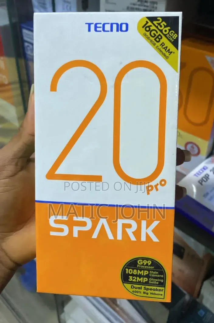 New Tecno Spark 20 Pro 256 GB Bronze