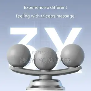 Tissue Massage Gun With Multiple Interchangeable Attachments.