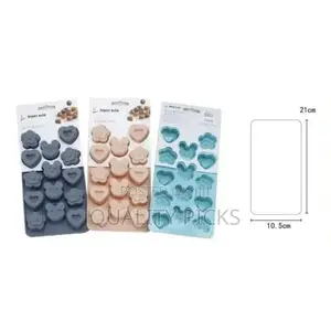 14 Cavity Holes, Non-Stick DIY Candy Flower Heart Bear