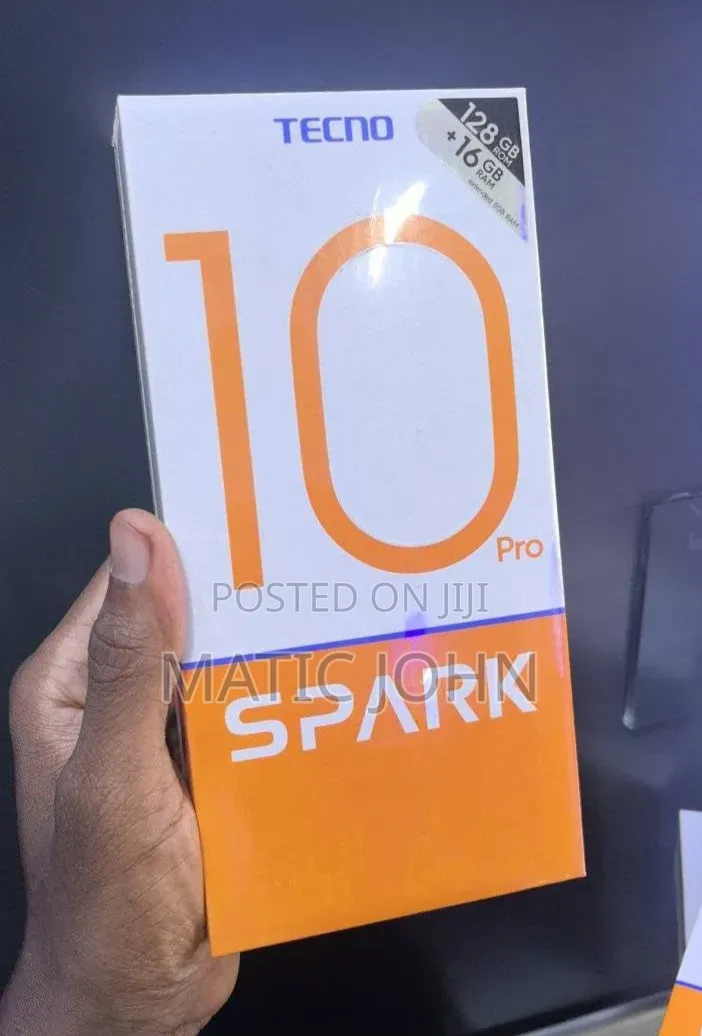 New Tecno Spark 10 Pro 256 GB Black