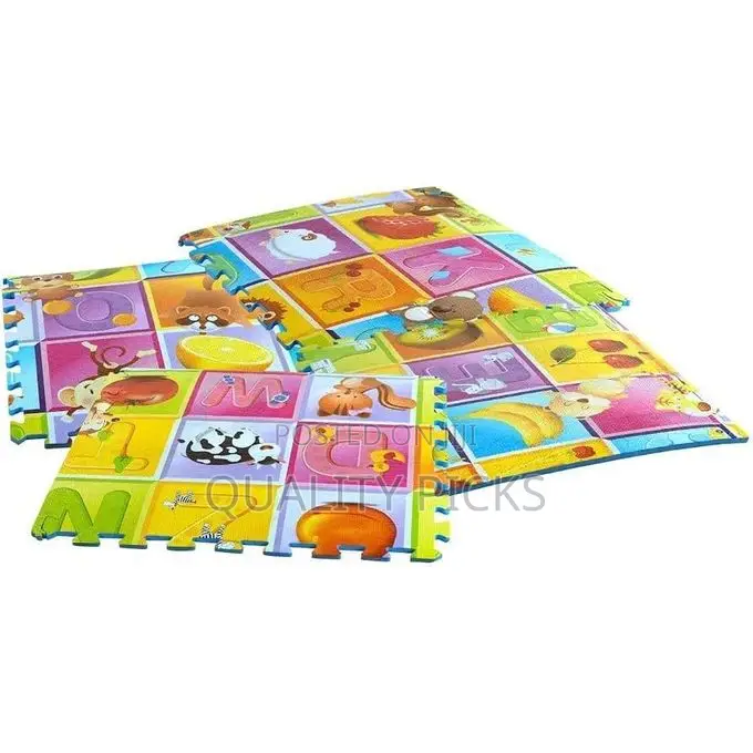 Interlock EVA Foam Mat 4Piece in One Packet, Double Sided Water