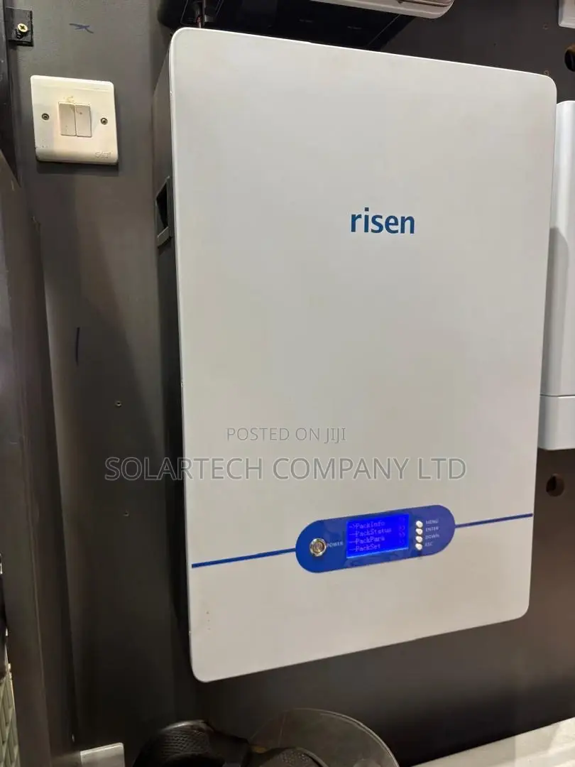 Risen 5.12kWh Rechargeable Lithium Battery for Solar Power Electric