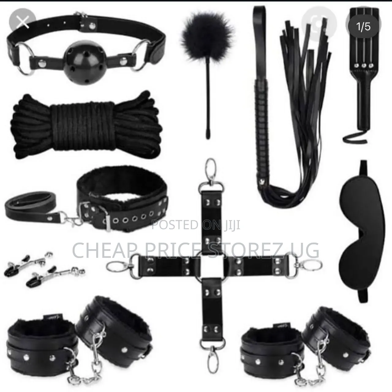 BDSM Sex Bondage Set Restraints Games 11 PCS Kit