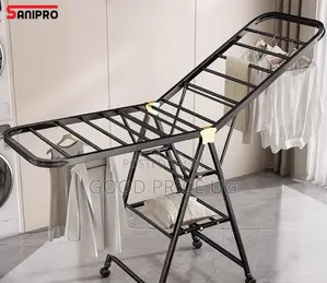 Sanipro 3-Tier Carbon Steel Folding Laundry Hanger