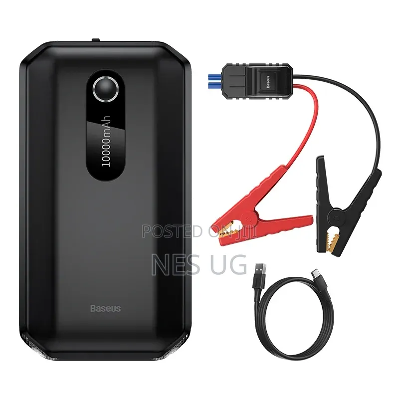 Super Car Jump Starter Built-in 10000mAh Power Bank 1000A