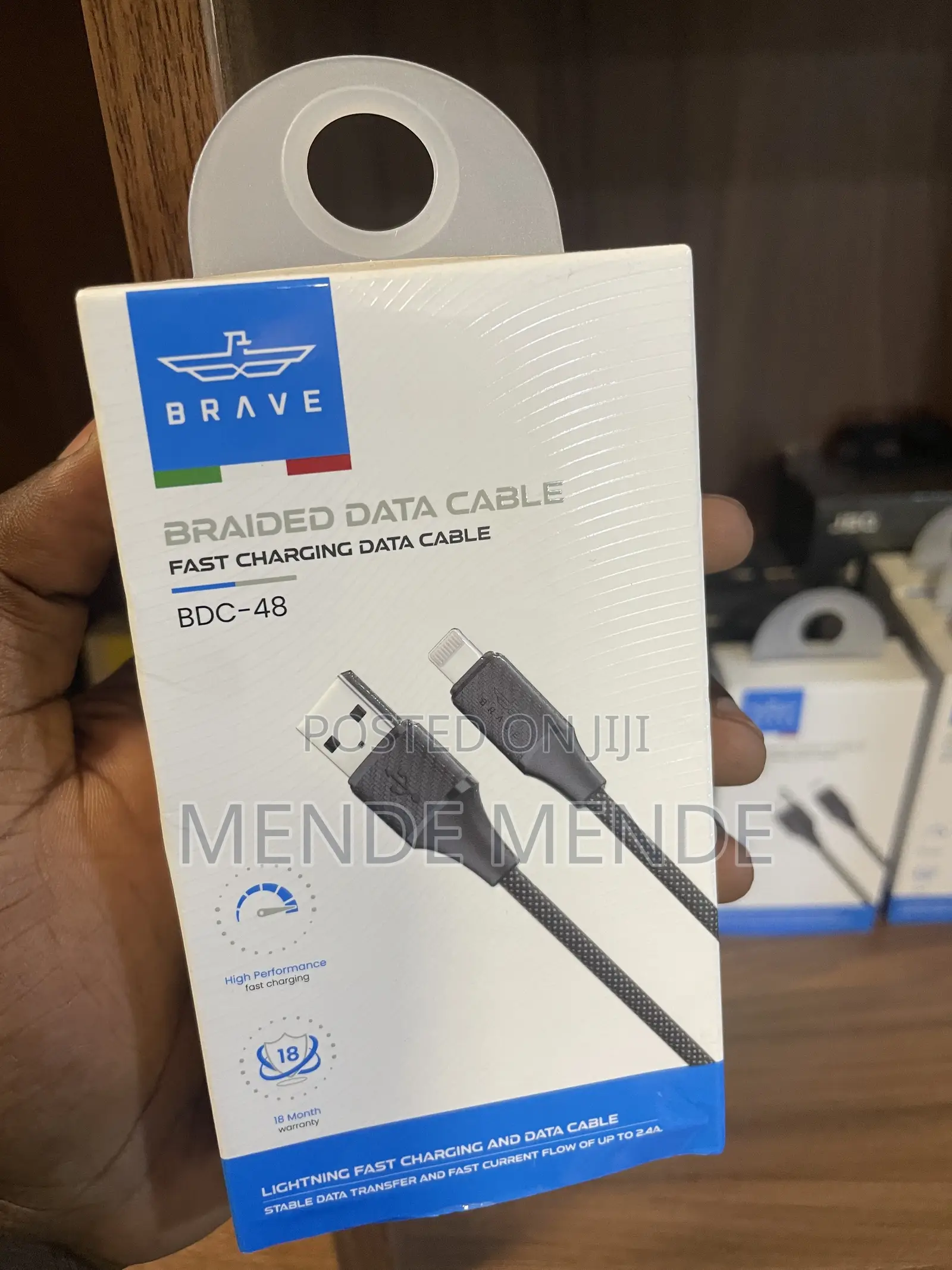Brave a to Lightning Braided Cable