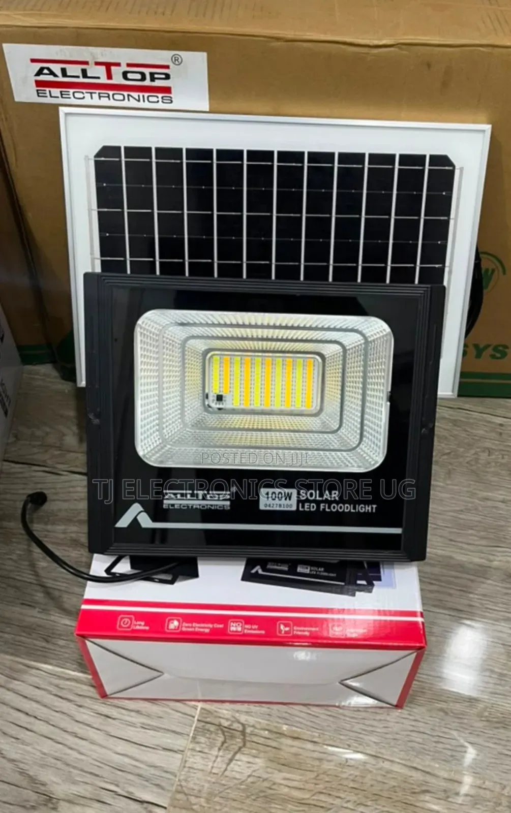 100W Solar Floodlight