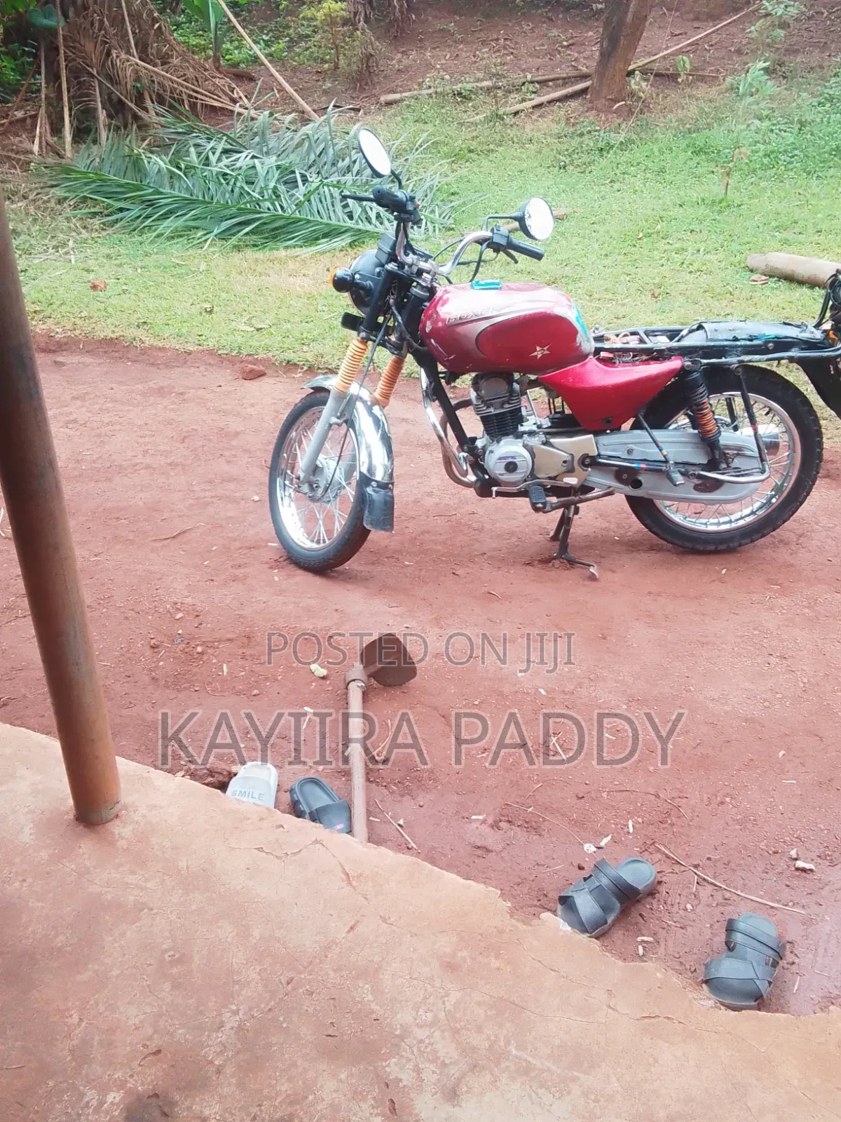 Bajaj Boxer 100 2018 Red