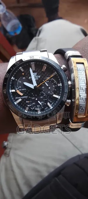 Casio Edifice Solar Powered Chronograph.