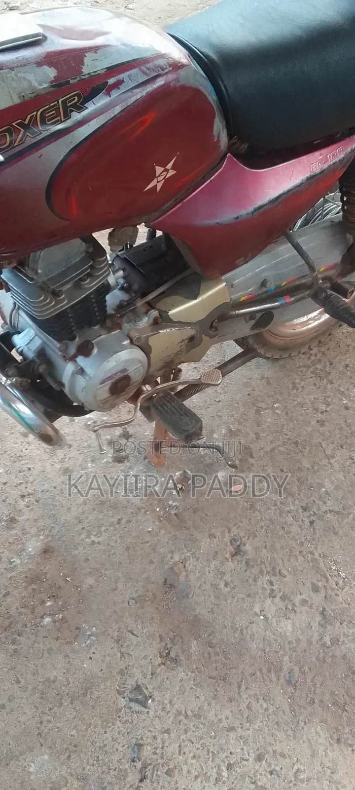Bajaj Boxer 100 2018 Red