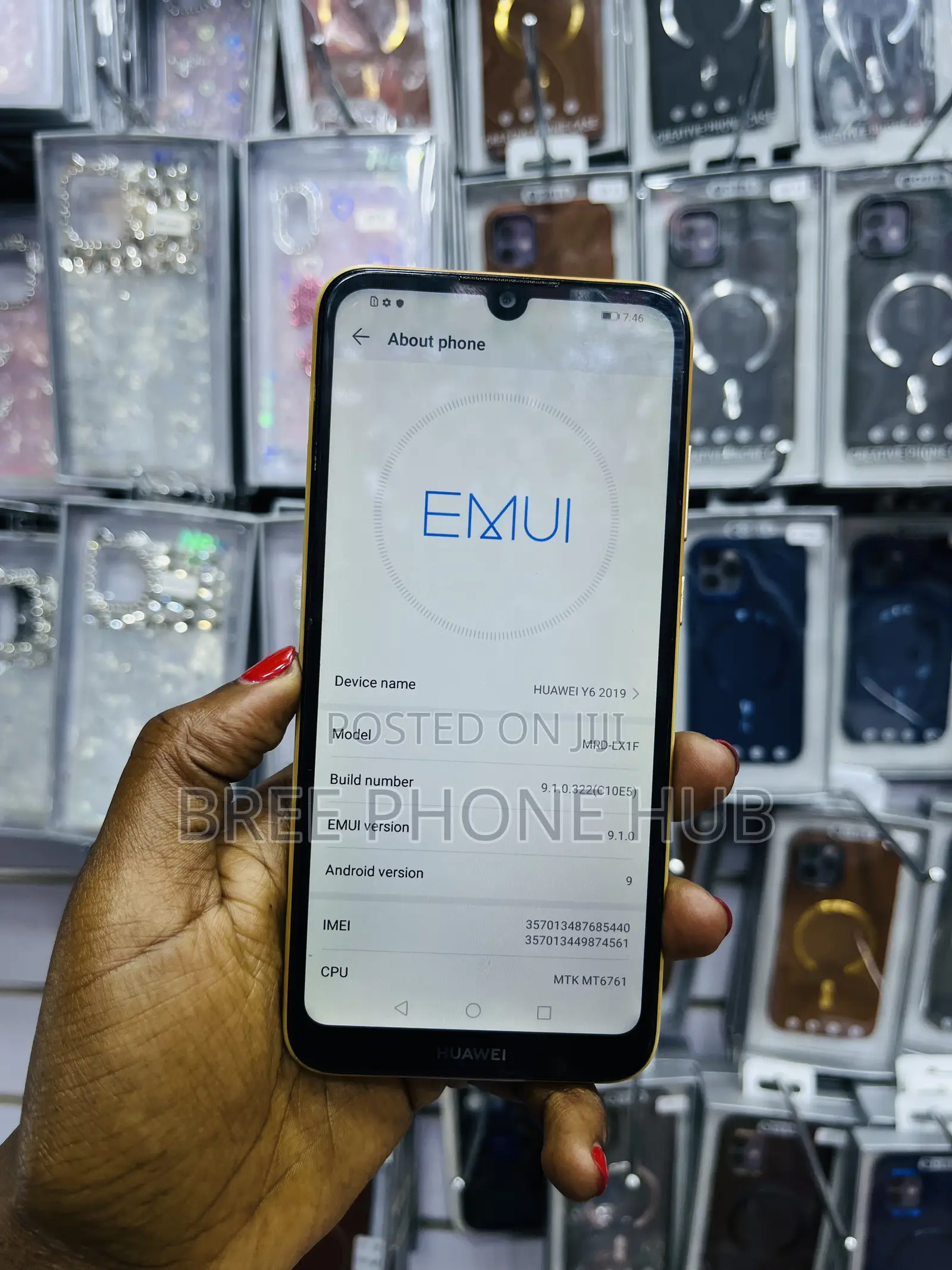 Huawei Y6 2019 32 GB Rose Gold