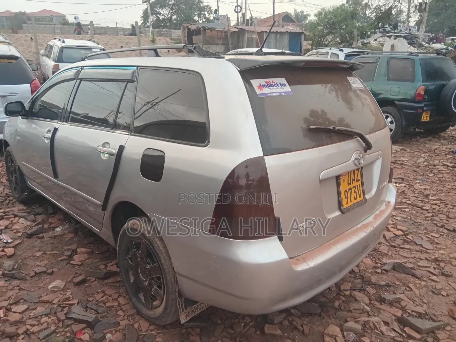 Toyota Corolla Fielder 2004 Silver