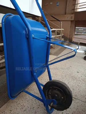 Wheelbarrow 1.6mm Hard Tray With Rubber Tyre