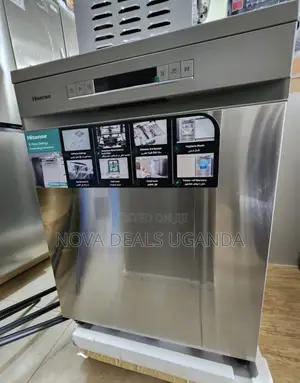 Hisense Dishwasher Stainless Steel, 8 Programs With 15 Place Settings
