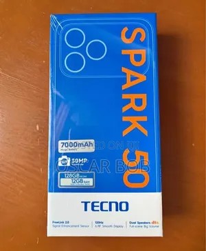 New Tecno Spark 50 128 GB Blue