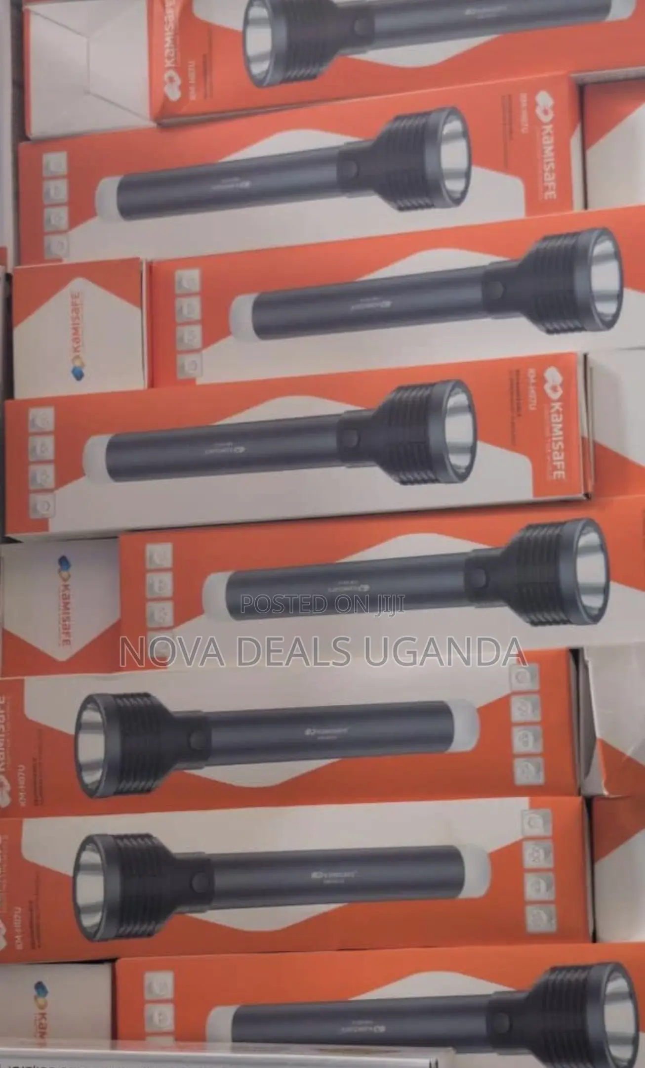 Kamisafe Aluminum Alloy Rechargeable Torch Light