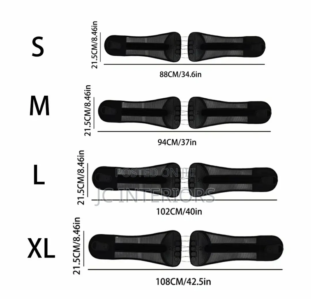 Adjustable Lower Back Support Belt