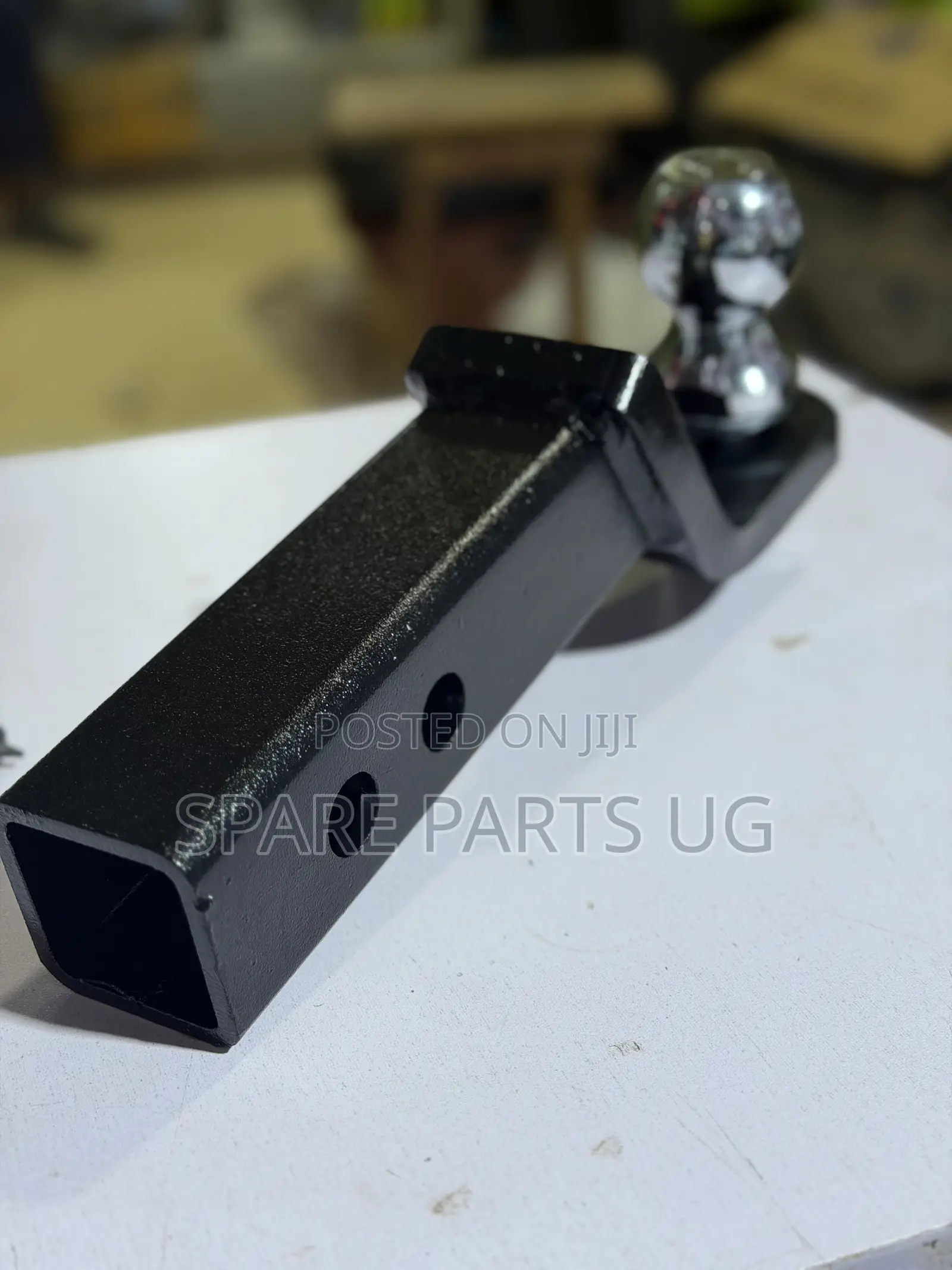 Heavy-Duty Steel Tow Hitch Ball Mount for Pickups and Landcruisers