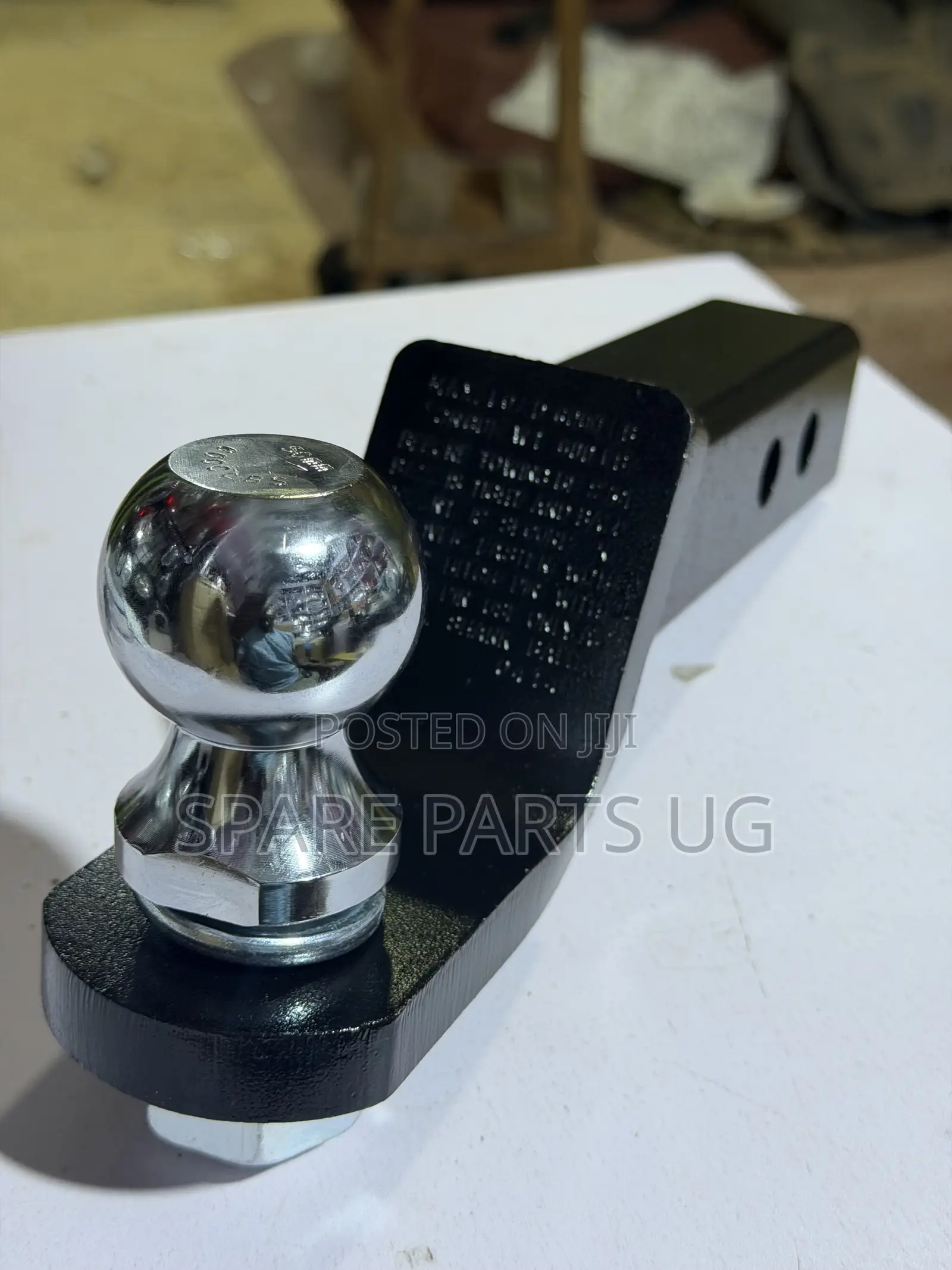 Heavy-Duty Steel Tow Hitch Ball Mount for Pickups and Landcruisers